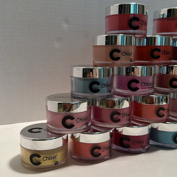 Lot 3- Chisel Nail Art Dip/Acrylic Lot of 20 - Picture 2 of 8